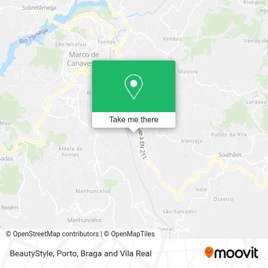 BeautyStyle map
