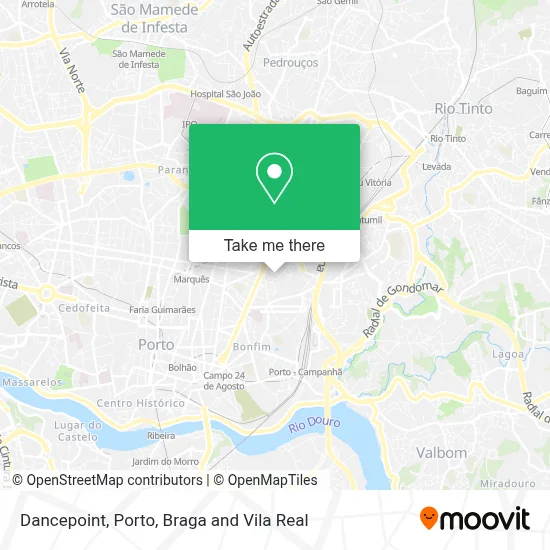 Dancepoint map