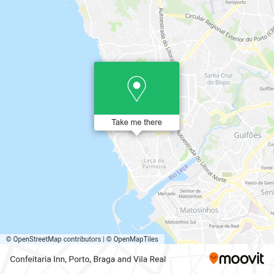 Confeitaria Inn map