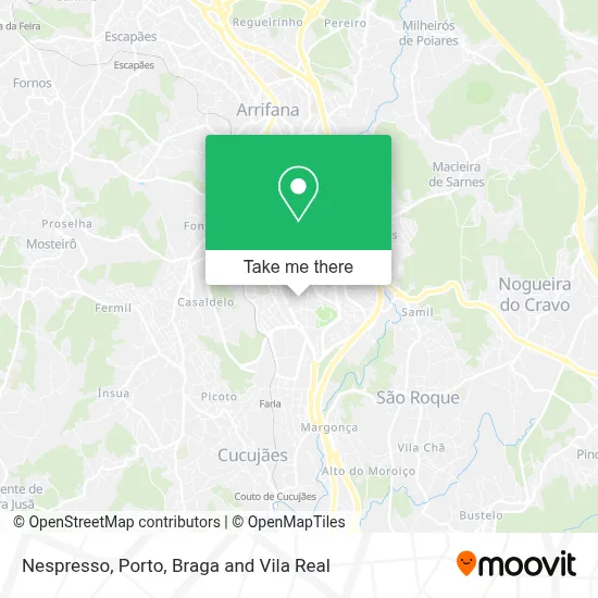 Nespresso map