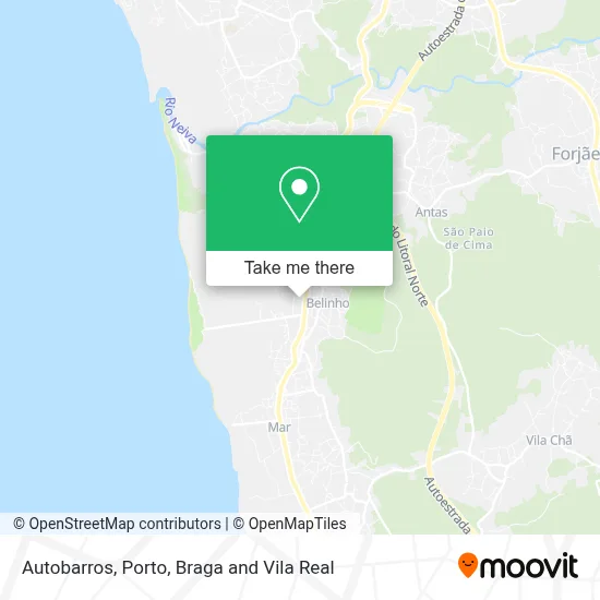 Autobarros map