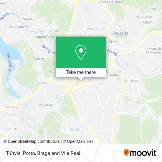 T-Style map