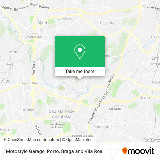 Motostyle Garage map