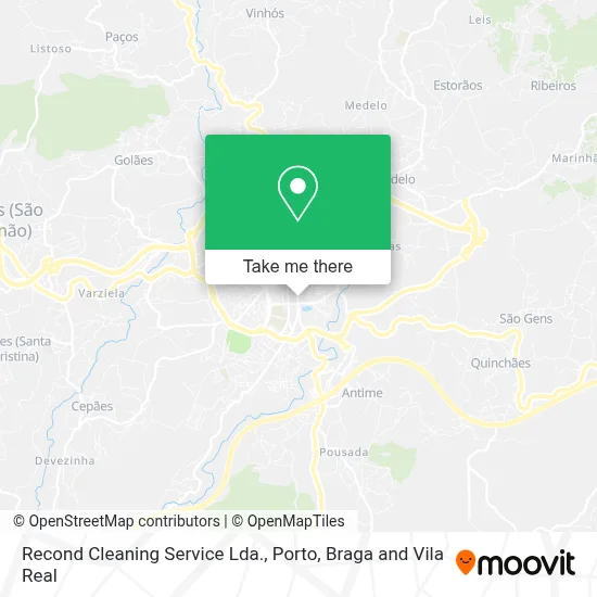 Recond Cleaning Service Lda. map