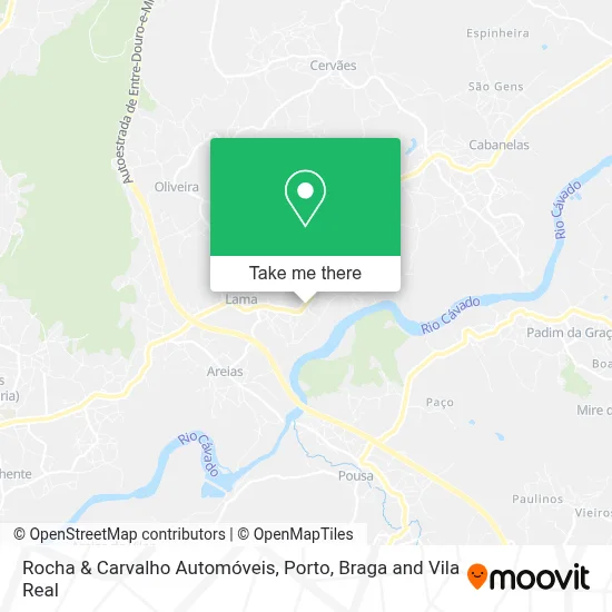 Rocha & Carvalho Automóveis map