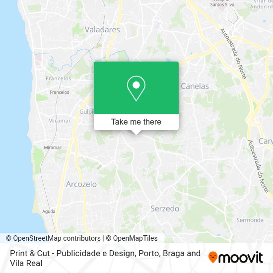 Print & Cut - Publicidade e Design map