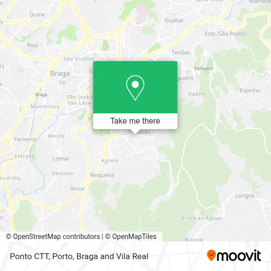 Ponto CTT map