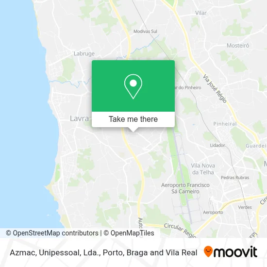 Azmac, Unipessoal, Lda. map