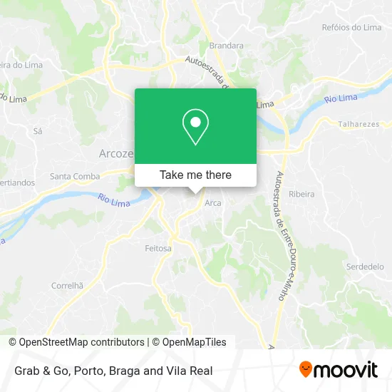 Grab & Go map