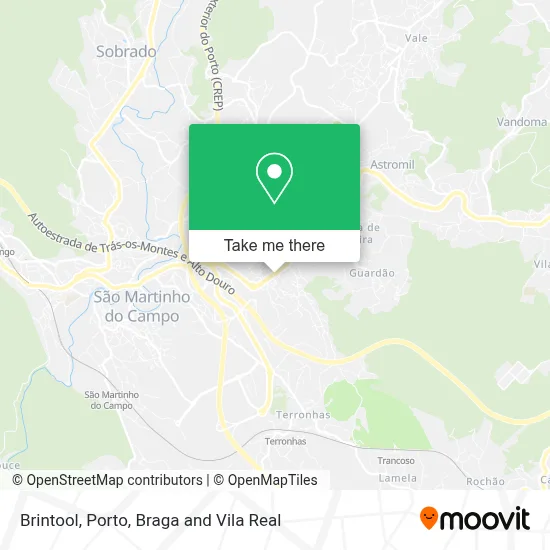 Brintool map