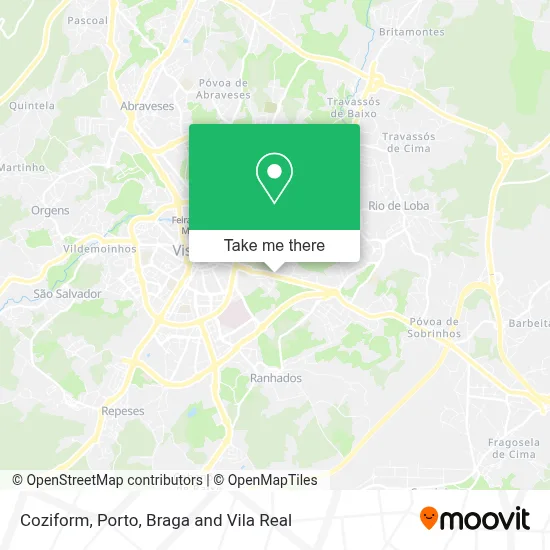 Coziform map