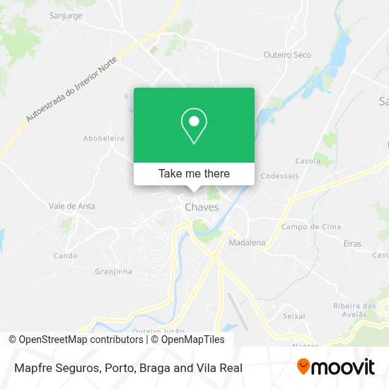 Mapfre Seguros map