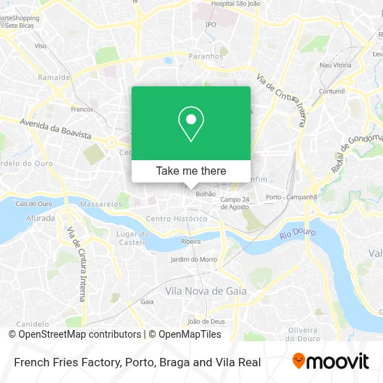 French Fries Factory map