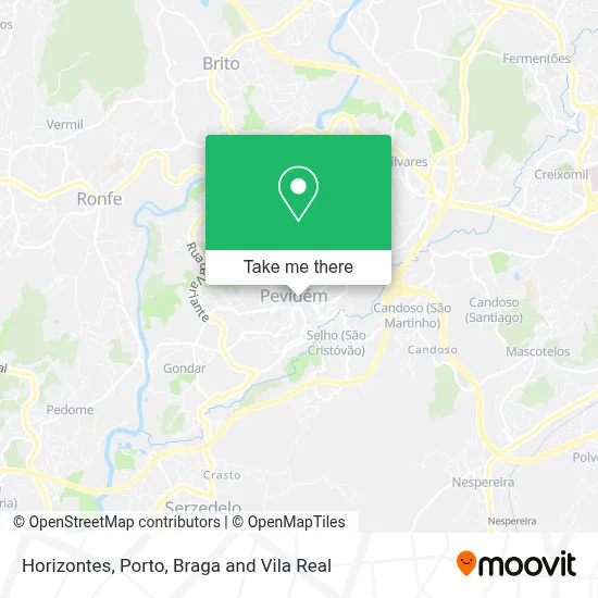 Horizontes map