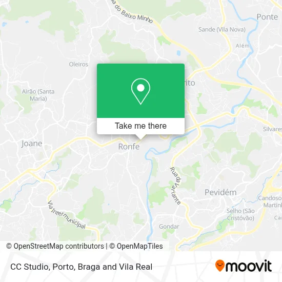 CC Studio map