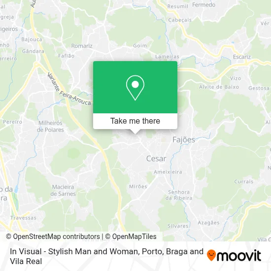 In Visual - Stylish Man and Woman map