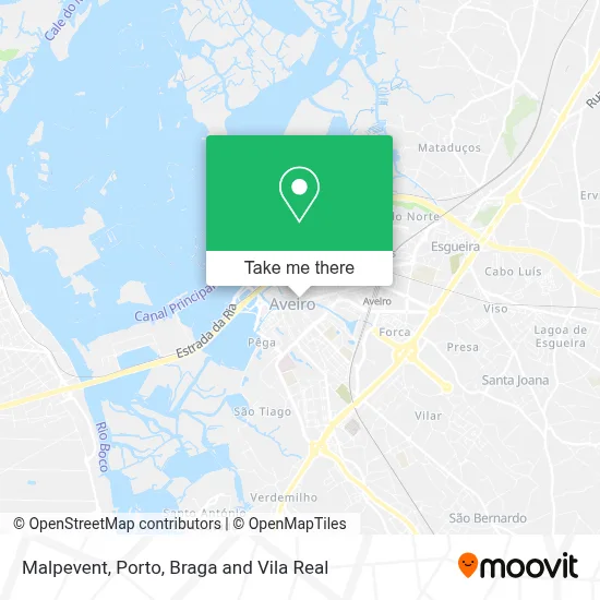 Malpevent map