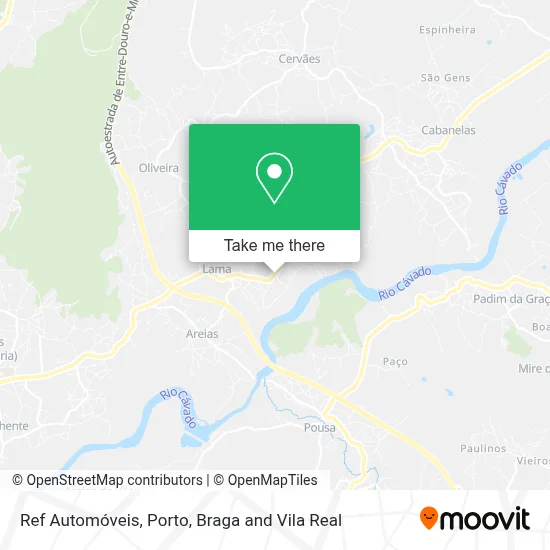 Ref Automóveis map