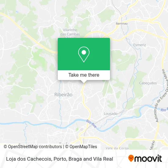 Loja dos Cachecois map
