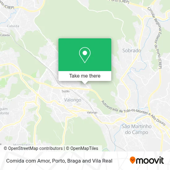 Comida com Amor map