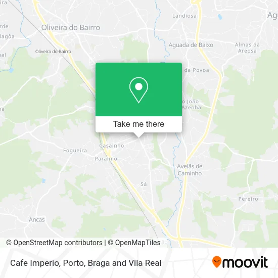 Cafe Imperio map