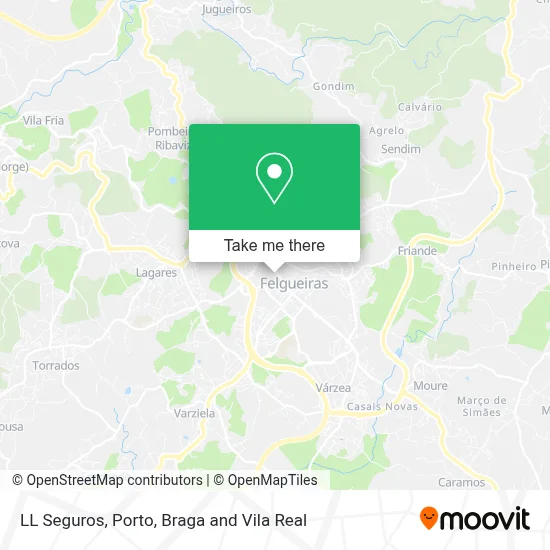LL Seguros map