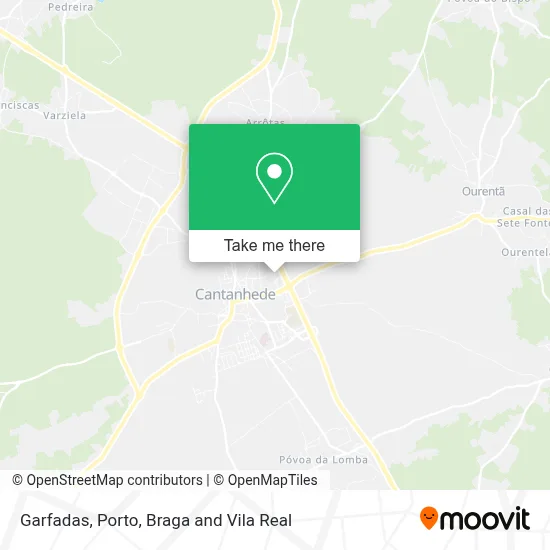 Garfadas map