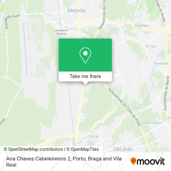 Ana Chaves Cabeleireiros 2 map