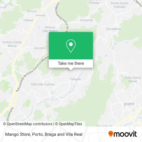 Mango Store map