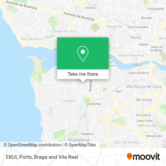EKUI map