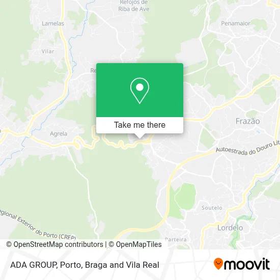 ADA GROUP map