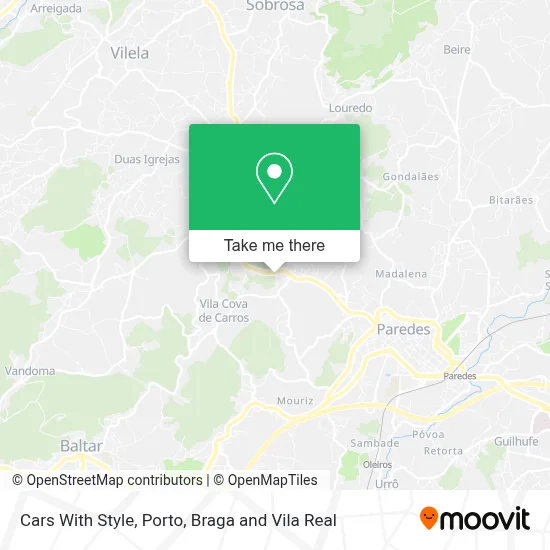 Cars With Style map