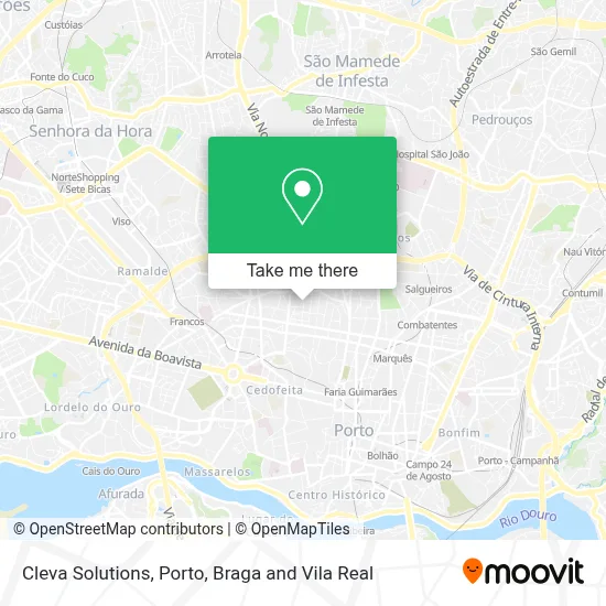 Cleva Solutions map