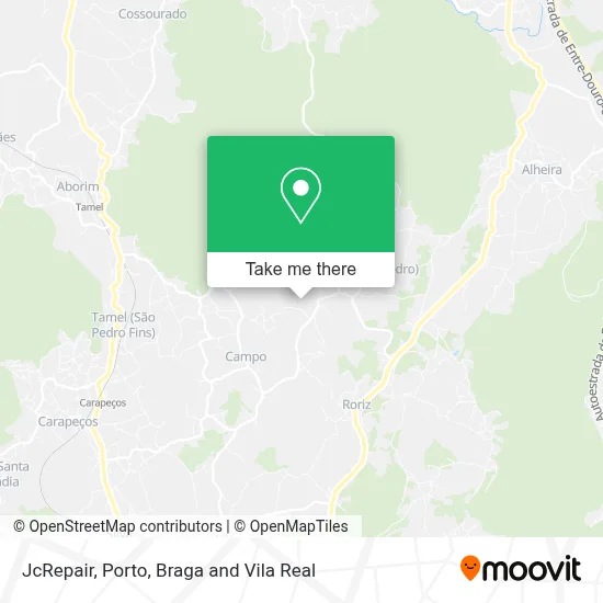 JcRepair map
