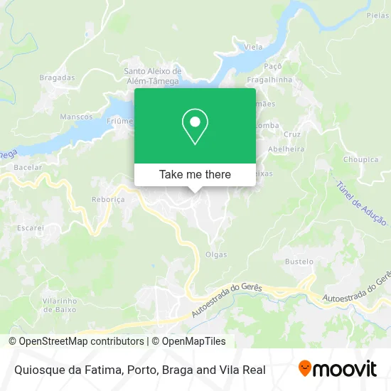 Quiosque da Fatima map