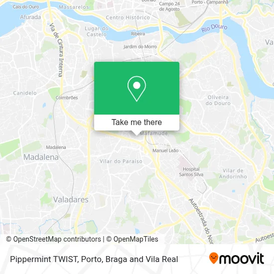 Pippermint TWIST map