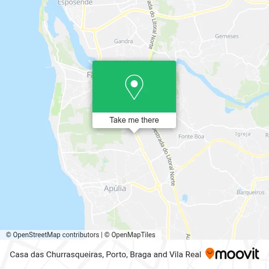 Casa das Churrasqueiras map
