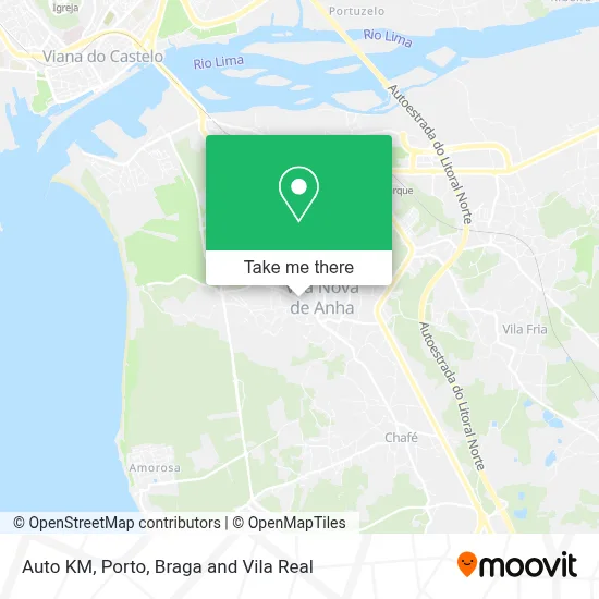 Auto KM map
