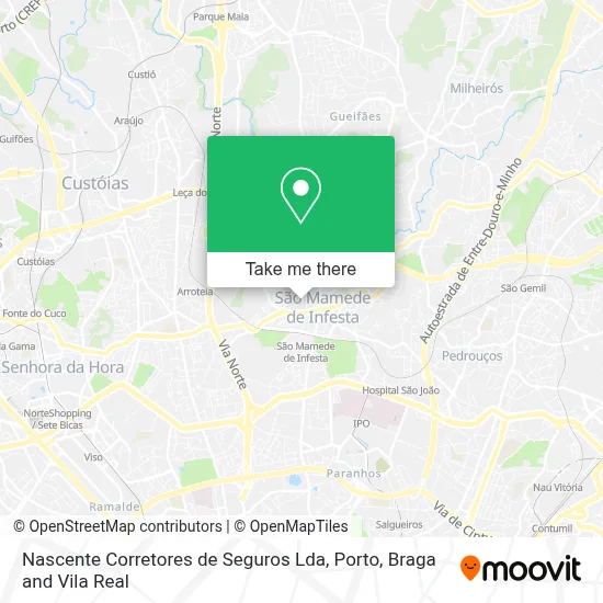 Nascente Corretores de Seguros Lda map