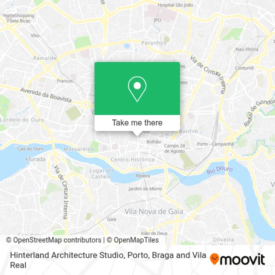 Hinterland Architecture Studio map