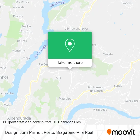 Design com Primor map