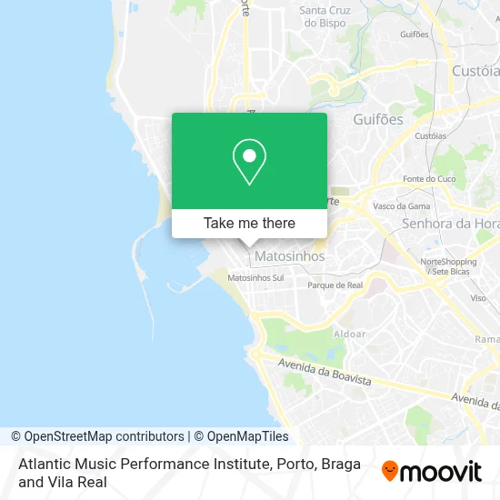 Atlantic Music Performance Institute map