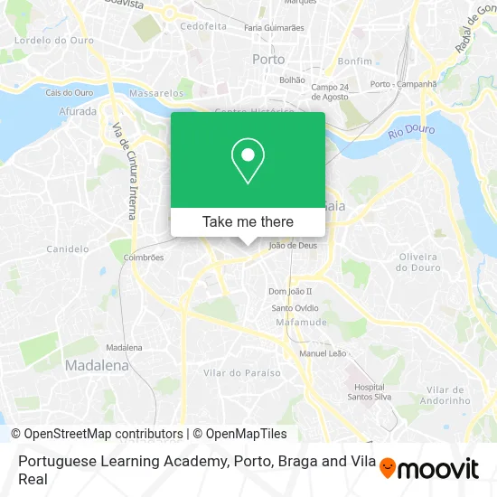 Portuguese Learning Academy map