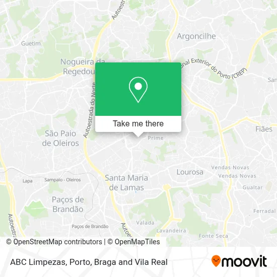 ABC Limpezas map