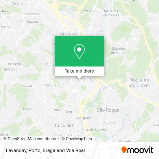 Lavanday map