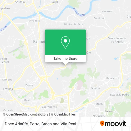 Doce Adaúfe map