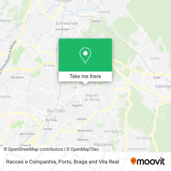 Racoes e Companhia map
