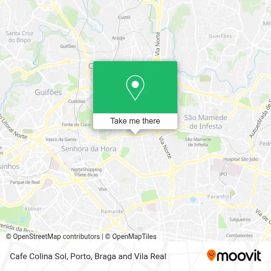 Cafe Colina Sol map