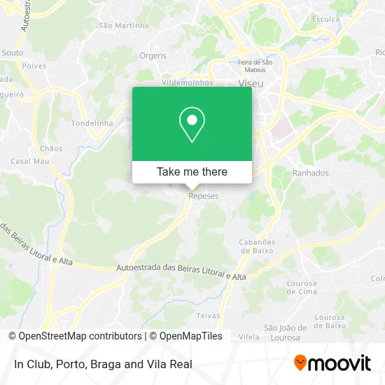 In Club map