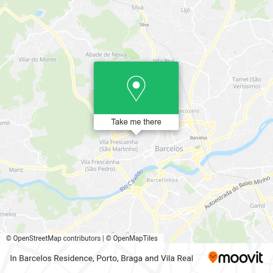 In Barcelos Residence map
